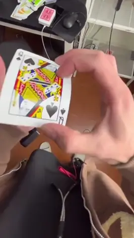 poker Magic trick! #magic #poker #fyp 