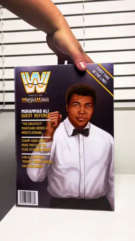 The Greatest of All Time #muhammadali #ali #boxer #boxervswrestler #WrestleMania #antonioinoki #japan #wwf #WWE #mattelcreations #wweultimateedition 
