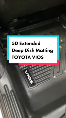 Fully Extended Deep Dish Matting TOYOTA VIOS. 😎  ✅ Madaling ikabit ✅ Madaling linisin ✅ Punas lang mukhang bago na ulit ✅ Extended matting sakop pati step sill #autoraid #autoraidcaraccessories #deepdish #deepdishmatting #5ddeepdishmatting #allcars #toyota #ford #honda #hyundai #mitsubishi #suzuki #subaru #geely #nissan 