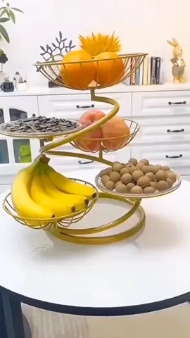 3-Tier Fruit Basket Stand Decorative Iron Fruit Bowl, Metal Wire Fruit Holder Storage Trays  Holder for Vegetables Bread Snack, Modern Fruit Bowls for Kitchen Home Use Price dropped to just ₱633.60 - 657.60! #metalfruitbasket #fruitbasket  #fruitstorage #fruittray #psmsmarthome 