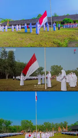 upacara HUT RI ke 78 #indonesia🇮🇩 #upacara17agustus #santripondok #darurrohman♥ #dirgahayu78thnindonesiaku🇮🇩🇮🇩 