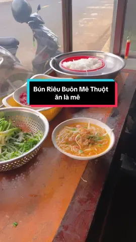 Bún riêu Ban Mê Thuột hay Ban Mê Thuột dạ mấy bà  .! #bepcuagiao #LearnOnTikTok #bunrieuoc 