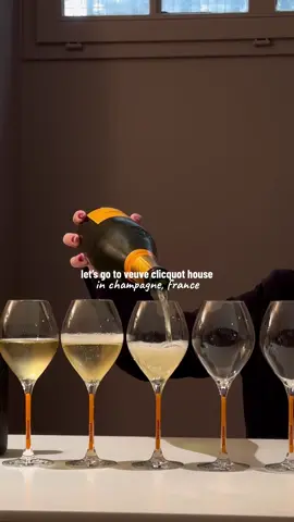 come with me to Veuve Clicquot in Champagne, France 🧡✨🍾 #veuveclicquot #champagnefrance #visitchampagne #reimsfrance #champagnetour #majeparis 