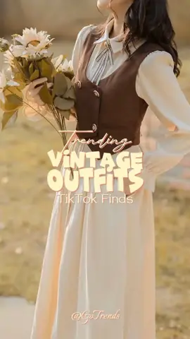 Vintage Outfit 🥰 #fyp #trending #OOTD #fashion #womenfashion #vintage 