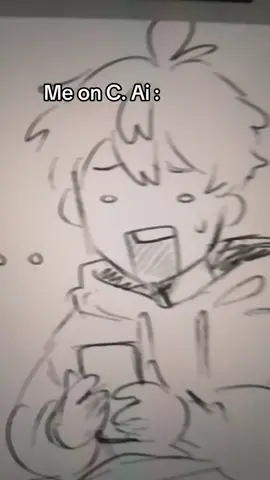 I just wanted to serve him stew 😢 . . . #DigitalArt #myarttiktok #art #drawing #charachterai #cai #characteraichat #deluluart 