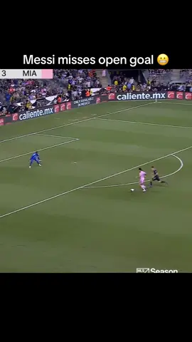 #messi just missed open goal for his #intermiami  . . . @InterMiamiCF @Major League Soccer  . . . #leomessi #lionelmessi #messifans #messimiss #miami #MLS #intermiamicf 