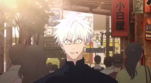 Are you the strongest because you’re Satoru Gojo? Or are you Satoru Gojo because you’re the strongest? #HESAIDTHETHING #jjk #jujutsukaisen #jjkseason2 #jjkdub #gojousatoru #getosuguru #ilovedub #kaijitang #anitok #animeclips 