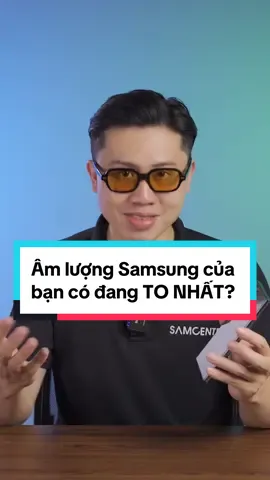 Âm lượng Samsung của bạn có đang được phát TO NHẤT chưa ??? (2023) #thanhcongnghe #LearnOnTikTok #samsung #samsungtips #samsungtricks #education #samcenter #s23ultra #zflip5 #zfold5 #iphone #iphonevssamsung #congnghe #yeucongnghe #xuhuong #xuhuongtiktok #xuhuong2023 #bimatsamsung #iphonetricks #iphonehack