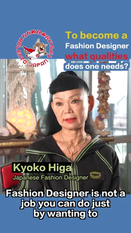 To become a fashion designer, what qualities does one need? #japan #japanese #tokyo #fashion #fashiondesignerlife