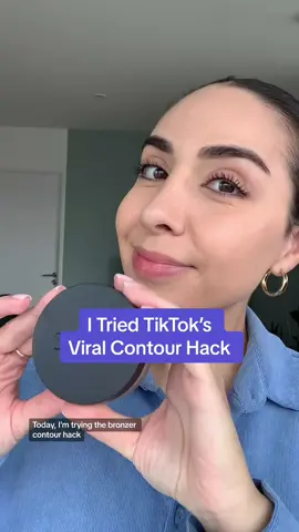 We love this natural-looking alternative to a full face of contour!  #beautyinatik #bronzerhack #makeuptutorial 