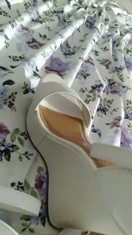 OOTD  White Lavender and Purple Straps Sundress!! 💜🤍💜 @rainbowshops (White Rouge Wedge Heels) #OOTD #outfitinspo #fashion #ootdinspo  #fashiontiktok #fashioninspo #sundress  #rainbowshops #wedgeheels #straps 