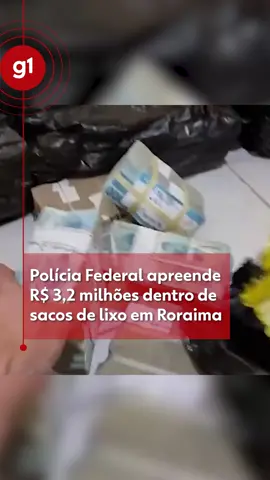 A #PolíciaFederal apreendeu R$ 3,2 milhões em #dinheirovivo durante #operaçãopolicial que investiga um esquema de pagamento de propina que envolve a Universidade Estadual de Roraima (#UERR), em #BoaVista. O montante foi encontrado em fardos etiquetados com R$ 50 mil na noite dessa quinta-feira (17). Saiba mais no #g1 #TiktokNotícias