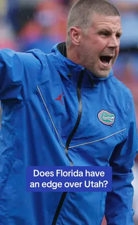 Does Florida have an edge over Utah? #floridagators #floridafootball #secfootball #CollegeFootball 