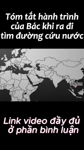 Những nơi Bác đã tới khi tìm đường cứu nước #bacho #hochiminh #lichsuvietnam  #suthatla