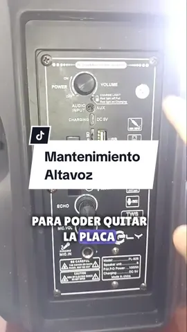 Altavoz Expuesto a Humedad.. Mantenimiento. #altavozportatil #mantenimiento #electronica #tecnologia #tallertech 