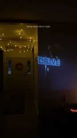 Starting the Fall Harry Potter movie marathon early this year 🪄🕯️ #movienight #projectorscreen #projector #cozyathome #cozynightin #introvert #homebody #hometheater #harrypotter #fall #fallaesthetic #falldecordiy 