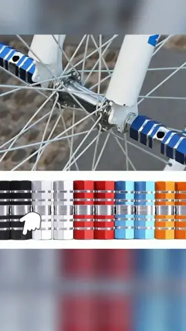 Only ₱37.00 for 1Pair Bicycle Rear Axle Pedal Hexagonal Footrest Lever Post Balance Bar Bike MTB Cycling Accessories! #highrecommended #recommended #affordable #fy 