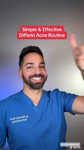 Simple and Effective COMPLETE Acne Routine #differinpartner @@differinus #differin #adapalene #retinoid #acne