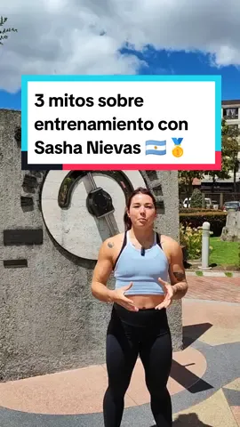 Sasha Nievas está con nosotros en el Fitland Fitness Festival que se desarrolla del 18 al 21 de agosto en nuestra Sede Av. 68. En esta ocasión nos indica algunos mitos del deporte. #Fitness #Crossfit #EntrenamientoFuncional #atletismo #Gym #gymmotivation #Colombia #Argentina #medallista 