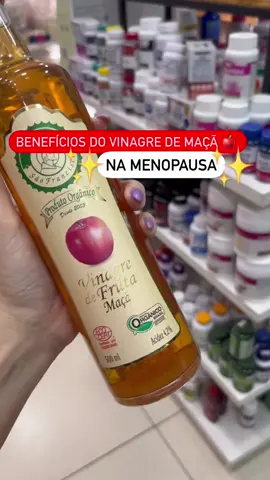 Os benefícios do Vinagre de Maçã Orgânico Menopausa ✨ A Casa Granel tem disponível de diversas marcas e tamanhos Faça uma cotação conosco ✨🍎 Sugestão de Uso: 1. 01 colher de chá de vinagre de maçã no seu shot matinal (em substituição ao limão) ou antes das refeições como almoço por exemplo, se seu objetivo for melhorar a digestão. 2.Dilua o vinagre de maçã em um pouquinho de água se preferir e tome com um canudinho para não correr o risco de danificar o esmalte dos dentes. #vinagredemaçã #menopausa #saude #produtosnaturais