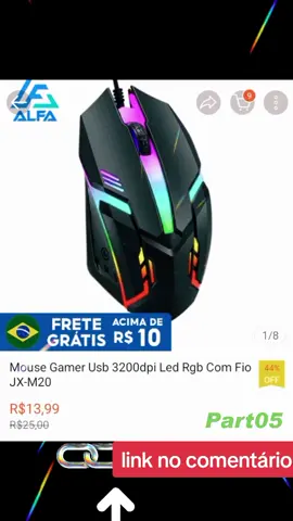 Prepare - se para uma jogabilidade aprimorada com o Mouse Gamer JX-M20. Conquiste, domine, vença.   #mousegamer #mousegamerbarato #mouse #tecladogamershopee   #shopeeshorts 