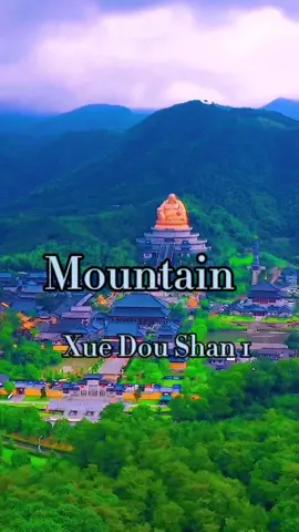 Xuedou Mountain is a famous Buddhist mountain and the Taoist temple of Maitreya Buddha. Xuedou Temple has a history of more than 1700 years. Incense has been flourishing for thousands of years, and there are many eminent monks. It is the fundamental temple of Maitreya Buddha. #natural#scenery#humanity#mountain#Tourism#Pleasure#Geography#foryou#Background#tiktok#On