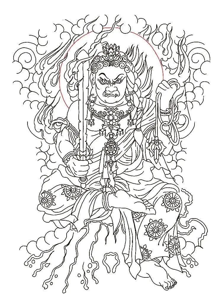 Mẫu Bất Động Minh Vương full lưng cho ae đây ❤️ #tattoo #xăm_hình_nghệ_thuật #tattoogianghia #LearnOnTikTok 