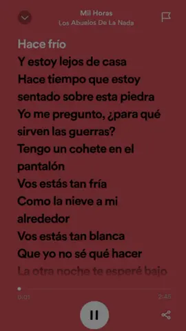 Mil horas - Los abuelos de la nada #Fyp #parati #spotify #lyrucsvideo #musica #music #lyrics #fourpage #letras #music #parati #musica #musica #tiktokponmeenparati 