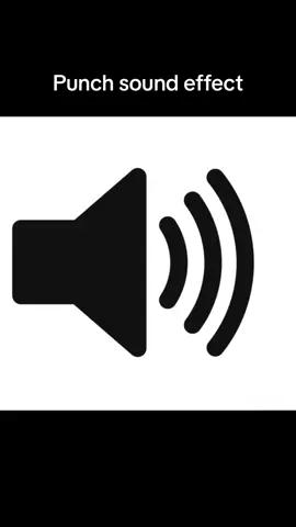 Funny punch sound effect #fyp #foryoupage #viral #video #song #punch #sound #soundeffects #funny #xyzbca #tiktok #2023 