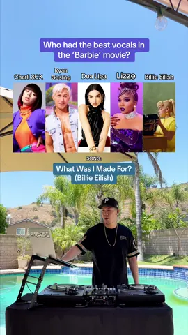 Remove the beat & tell me who sounds best? #barbie #BarbieMovie #acapella 