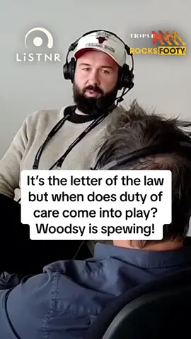 It’s the letter of the law but when does duty of care come into play? Woodsy is spewing at the officiating of the Warriors and Sea Eagles game #aaronwoods #nrlseaeagles #manlyseaeagles #nrlwarriors #nzwarriors #nrl #rugbyleague #fyp 