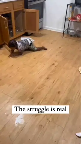 He spilled oil😂🤣 #funny #children #meme 