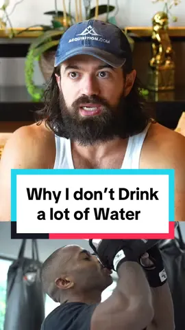 There are many pros to drinking a lot of water. But this is why I don’t.