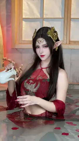 warna merah, banyak ong ❤😅#medusa #cailin #cosplayer #donghua #douyin #battletroughttheheavents 
