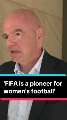 In an exclusive interview ahead of the Women's World Cup final, Gianni #Infantino said #FIFA was 
