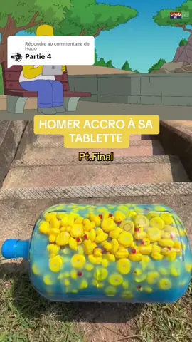 Réponse à @Hugo Il est devenu completement dependent 🤣 #simpsons #simpson #simpsonfrancais #simpsonepisode #homer #tablette 