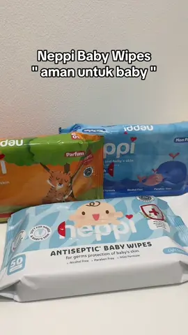 Tissue basah aman untuk semua jenis kulit dan aman untuk bayi langsung buruan di cobain 🥰#neppi #tissuebasah #tissuebasahbayi #tissuebasahmurah #barangbayi #flashsale #buy1get1 #neppibabywipes #wipesforbaby #alcoholfreewipes #perlengkapanbayi #neppiantisepctic #happinessforyourbaby #amanuntukbayi 