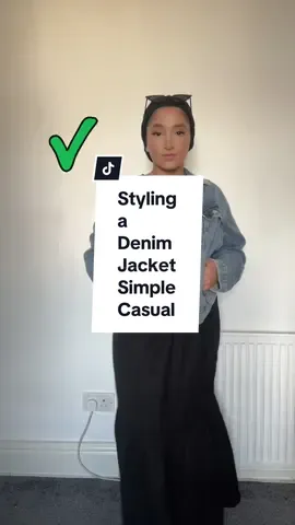 How to style a denim jacket modestly #Fashion #modestoutfits #casualoutfits #fypシ゚viral #foryou #PltXTts #hijabioutfits 