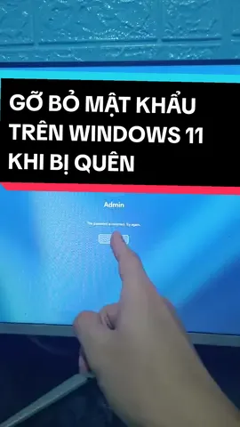 Cách g.ỡ b.ỏ mật khẩu trên Windows 11 khi bị quên #meomaytinh #thuthuatmaytinh #desktop #laptop #windows11 #quenmatkhau 