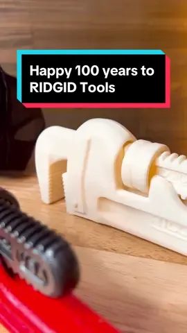 Happy 💯 years to @RIDGID Tools 🥳🙌 #plumbing #plumbing #tools #fyp 