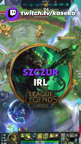 RAT IRL #shotytwitch #ligalegendpolska #leaguetok #dc #leagueoflegends #twitch 