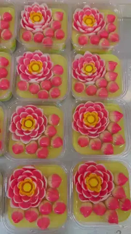 Rau câu - bánh đậu xanh sen đào #raucausendao #banhdauxanhsendao #ramthang7 #vulanbaohieu 