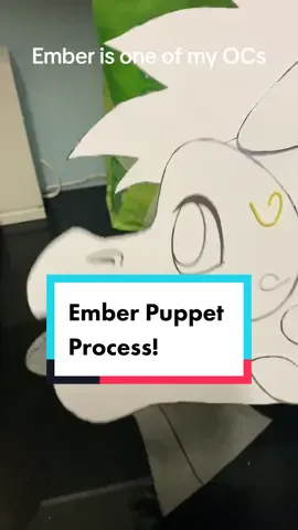 Ember is the main hero of the DragonForge comic series I’m working on. Follow to see all the main characters get turned into cute puppets! #dragonpuppet #oc #dragon #puppet #character #dragonforge #process #howto #behindthescenes #comic #animation 