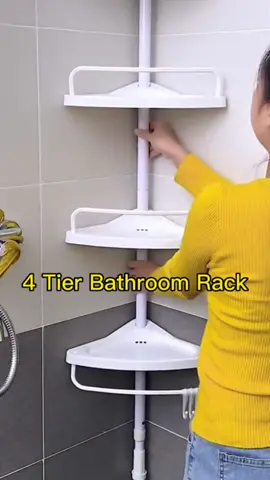Trending bathroom rack! 4 tier that enough for u to organize ur bathroom stuff! #4tierbathroomrack #bathroomrack #bathroomrackorganizer #cornerbathroomrack #bathroomrackviral #bathroomorganizing #bathroomorganization #shampoorack #shampooshelf #bathroomshelf #bathroomshelves 