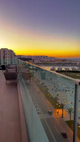 Sunset in Tangier🌇 #tanger #tanger_city #foryou #foryourpage #ai #j'aime_tanger