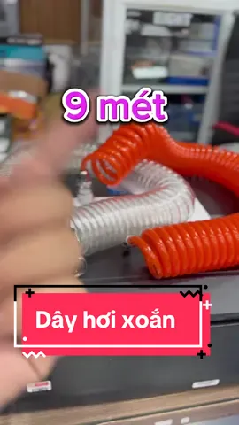 Dây hơi xoắn Barker 6m -9m -12m -15m #dayhoixoan #dayhoi #barker 