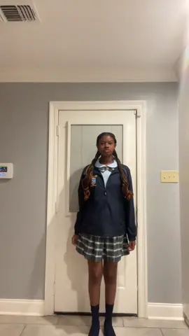 School outfit(uniform edition)#outfit #school #OOTD #style #schooluniform #schooloutfit #converse #aesthetics #teengirl 