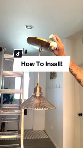 Here’s how to install are instant pendant light kit! Featuring our new  Satin Brass Ribbeded Amber Glass Pendant Light Kit!  A few FAQs: - yes, it’s dimmable! - compatible with 4” & 6” recessed can fixture - uses one 75-Watt medium based light bulb or LED equivalent - cord is adjustable from 8” to 48” To learn more, please visit our website! #worthhomeproducts #worthhome #whp #homedesign #interiordesign #interior #homediy #interiorinspo #homedecor #amazonfinds #amazonmusthaves #amazonfavorites #easyhomediy #easyhomeideas 