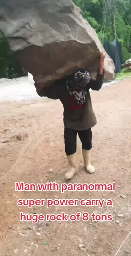 #superpower #humanpower #heavystone #paranormal #mysterious 