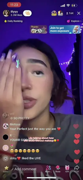 I love loly and i hope she gets comfortable with her face❤️ #badbishlily #thatbishlily #lily #lilyyy #blowup #foryoupage #fyp #viral 